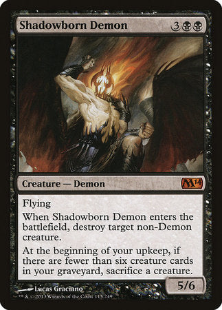 Shadowborn Demon [Magic 2014] | Fandemonia Ltd