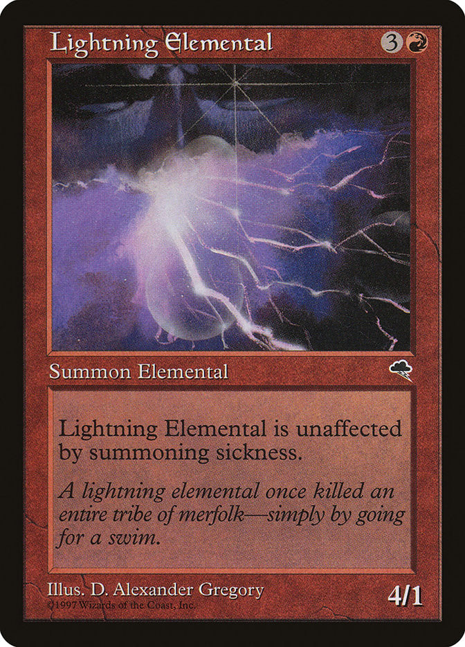 Lightning Elemental [Tempest] | Fandemonia Ltd