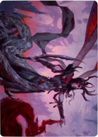 Drana, the Last Bloodchief Art Card [Zendikar Rising Art Series] | Fandemonia Ltd
