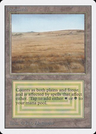 Savannah [Unlimited Edition] | Fandemonia Ltd