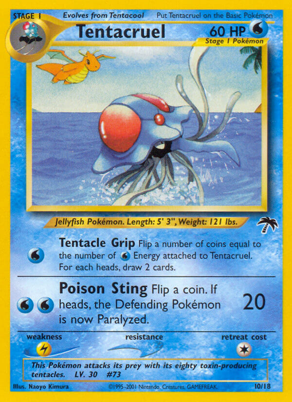 Tentacruel (10/18) [Southern Islands] | Fandemonia Ltd