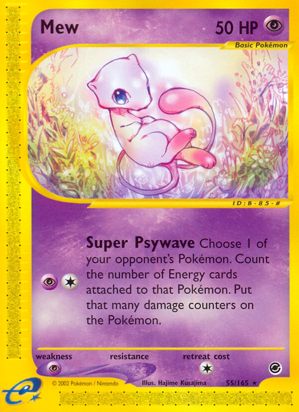 Mew (55/165) [Expedition: Base Set] | Fandemonia Ltd