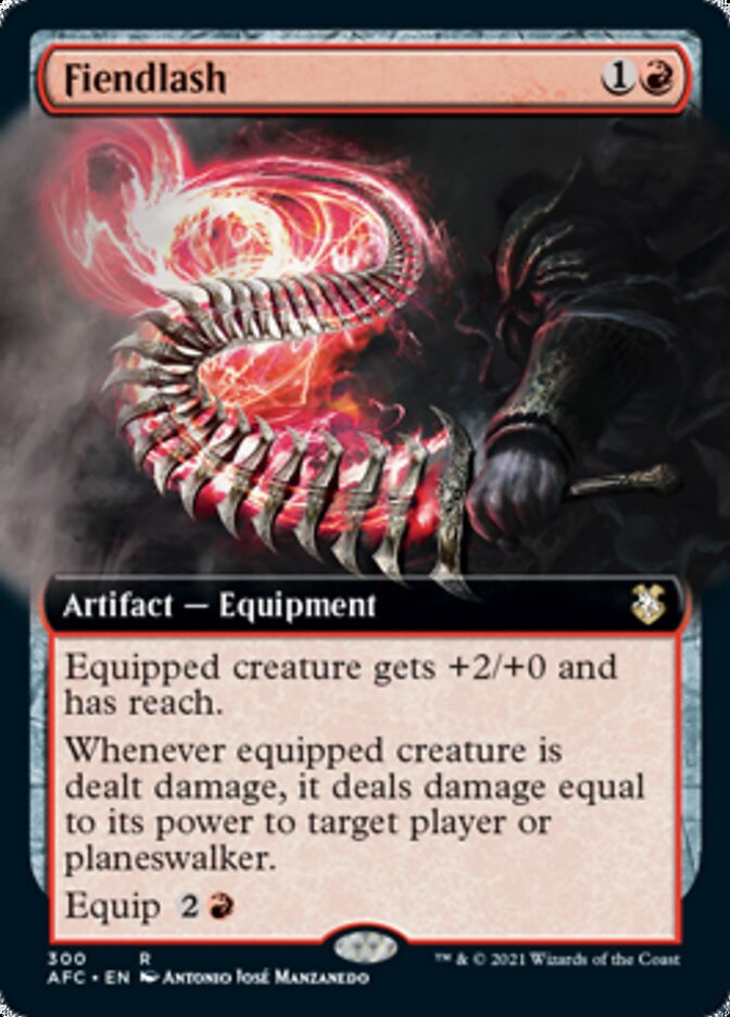 Fiendlash (Extended) [Dungeons & Dragons: Adventures in the Forgotten Realms Commander] | Fandemonia Ltd