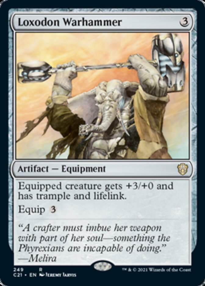 Loxodon Warhammer [Commander 2021] | Fandemonia Ltd