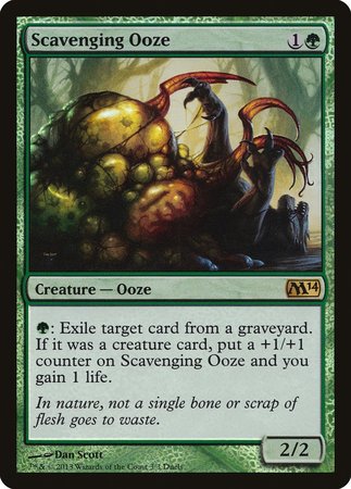 Scavenging Ooze [Duels of the Planeswalkers Promos 2013] | Fandemonia Ltd