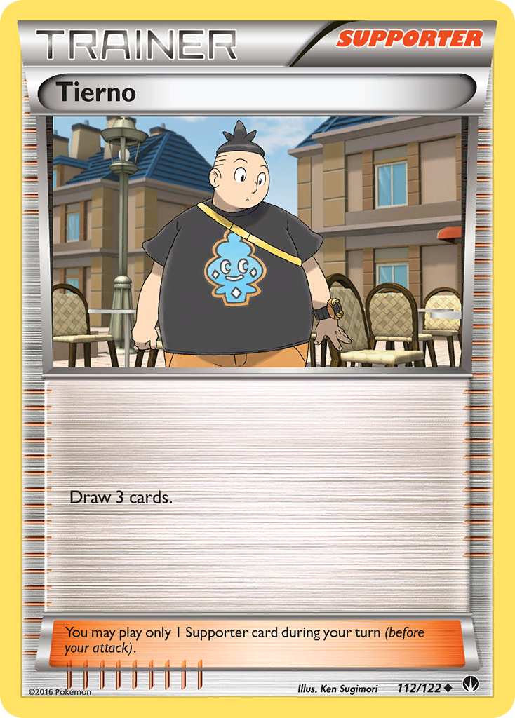 Tierno (112/122) [XY: BREAKpoint] | Fandemonia Ltd