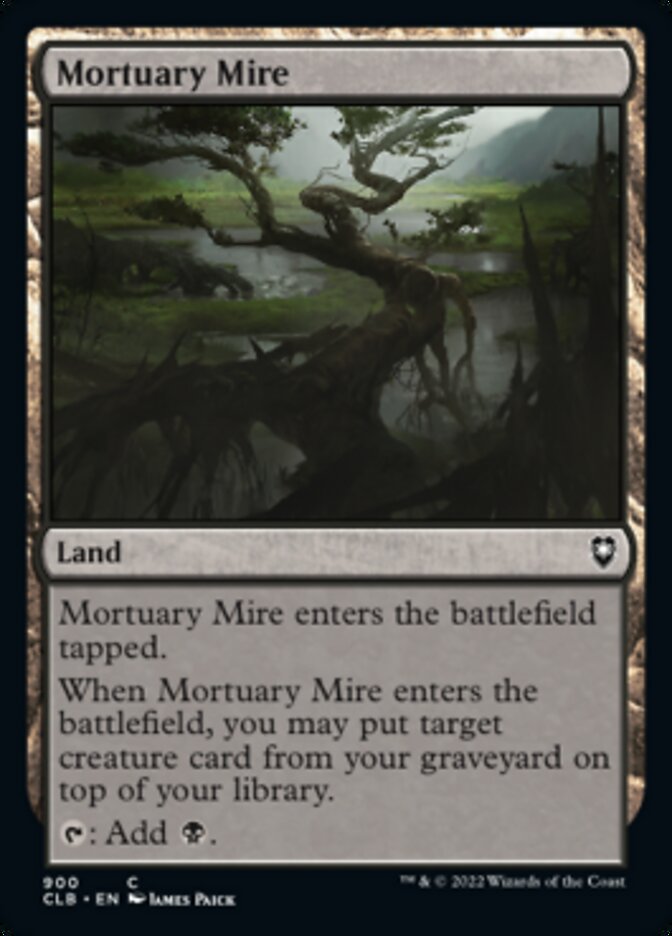 Mortuary Mire [Commander Legends: Battle for Baldur's Gate] | Fandemonia Ltd