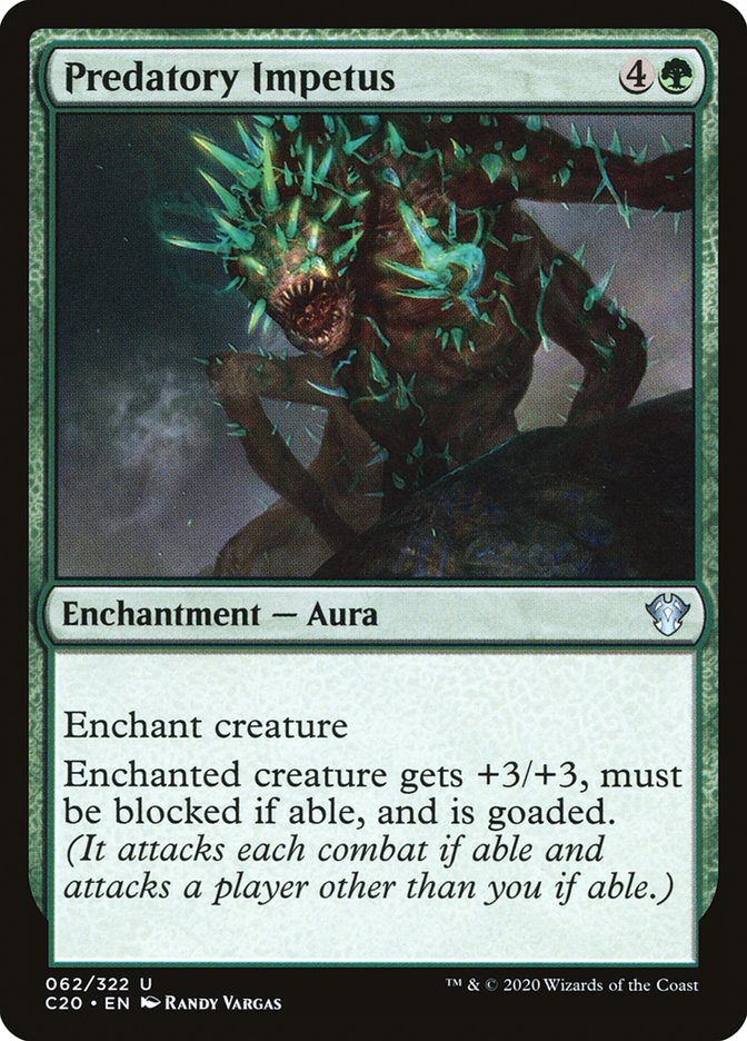 Predatory Impetus [Commander 2020] | Fandemonia Ltd