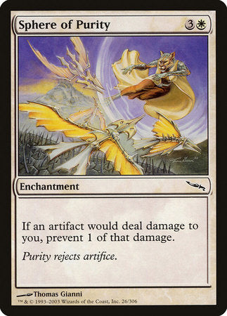 Sphere of Purity [Mirrodin] | Fandemonia Ltd