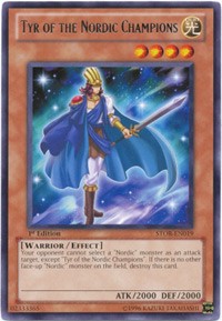 Tyr of the Nordic Champions [STOR-EN019] Rare | Fandemonia Ltd