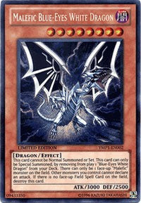 Malefic Blue-Eyes White Dragon [YMP1-EN002] Secret Rare | Fandemonia Ltd
