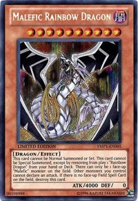 Malefic Rainbow Dragon [YMP1-EN005] Secret Rare | Fandemonia Ltd