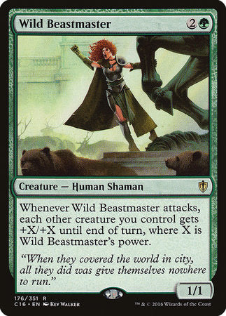 Wild Beastmaster [Commander 2016] | Fandemonia Ltd