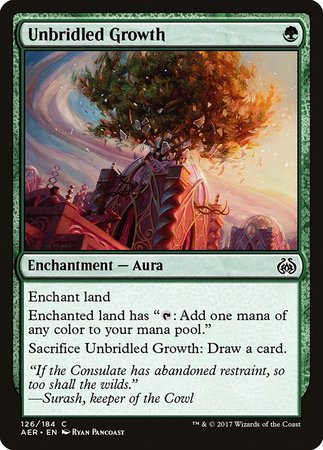 Unbridled Growth [Aether Revolt] | Fandemonia Ltd