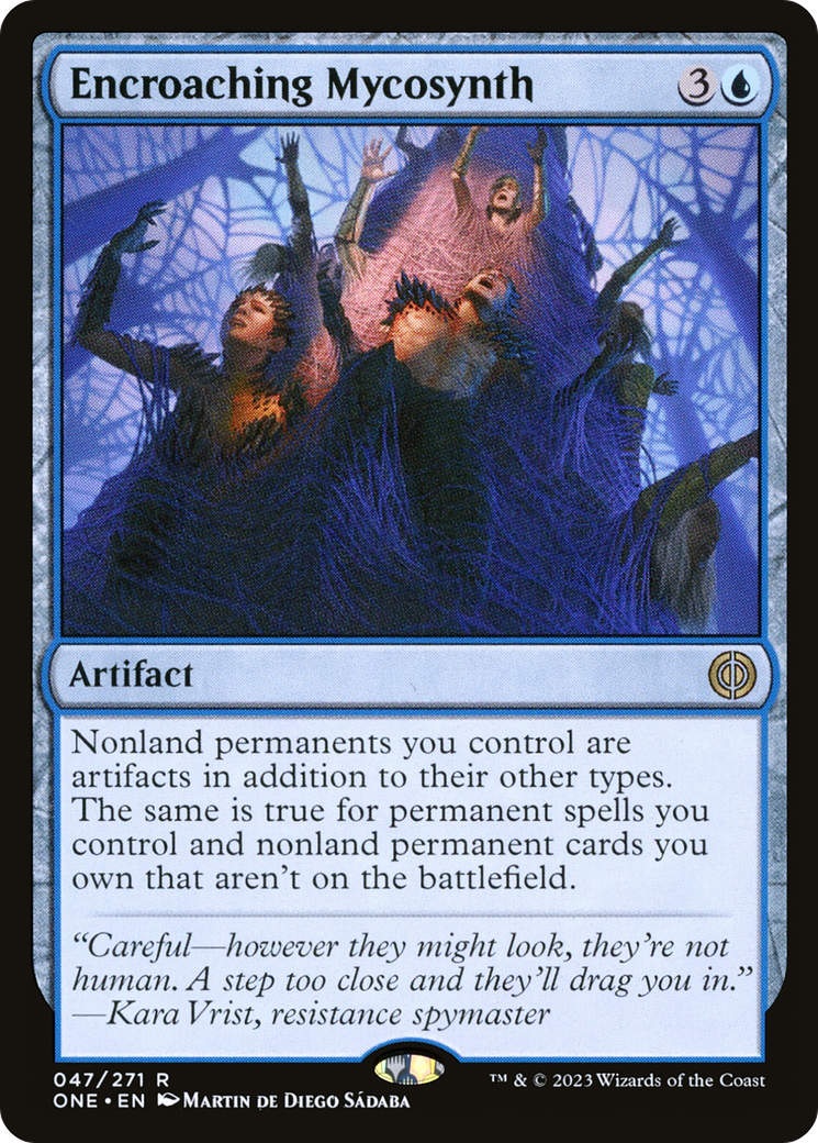 Encroaching Mycosynth [Phyrexia: All Will Be One] | Fandemonia Ltd
