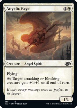 Angelic Page [Jumpstart 2022] | Fandemonia Ltd
