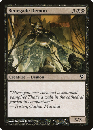 Renegade Demon [Avacyn Restored] | Fandemonia Ltd