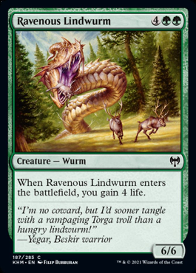 Ravenous Lindwurm [Kaldheim] | Fandemonia Ltd