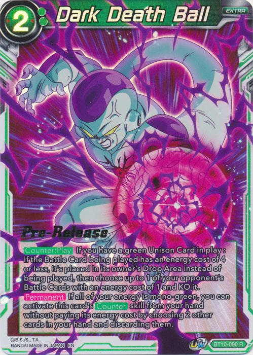 Dark Death Ball (BT10-090) [Rise of the Unison Warrior Prerelease Promos] | Fandemonia Ltd