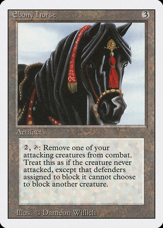 Ebony Horse [Revised Edition] | Fandemonia Ltd