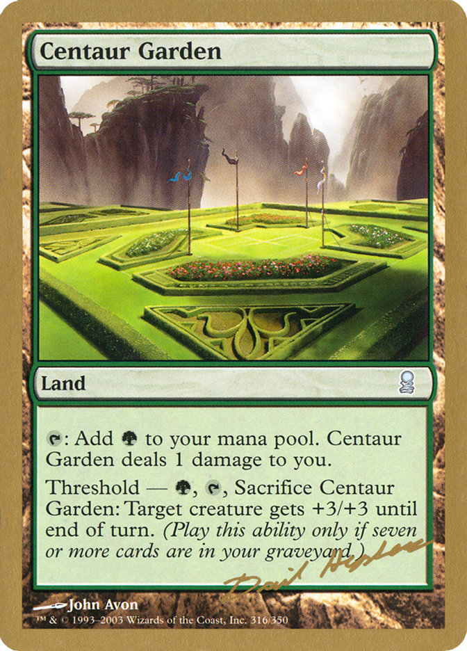 Centaur Garden (Dave Humpherys) [World Championship Decks 2003] | Fandemonia Ltd