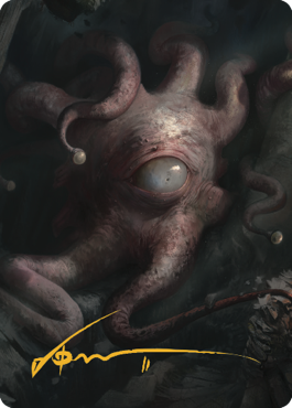 Consuming Aberration Art Card (Gold-Stamped Signature) [Commander Legends: Battle for Baldur's Gate Art Series] | Fandemonia Ltd