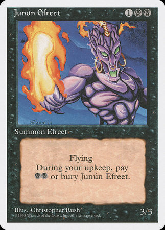 Junun Efreet [Fourth Edition] | Fandemonia Ltd