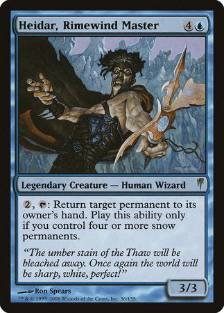Heidar, Rimewind Master [Coldsnap] | Fandemonia Ltd