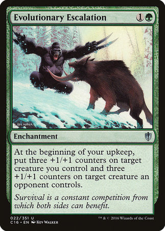 Evolutionary Escalation [Commander 2016] | Fandemonia Ltd