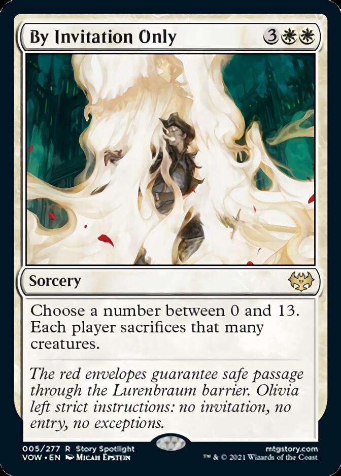 By Invitation Only [Innistrad: Crimson Vow] | Fandemonia Ltd