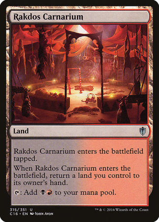 Rakdos Carnarium [Commander 2016] | Fandemonia Ltd