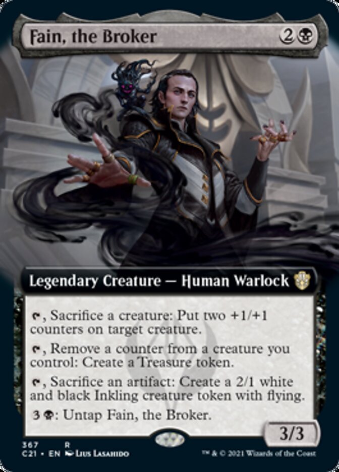Fain, the Broker (Extended) [Commander 2021] | Fandemonia Ltd