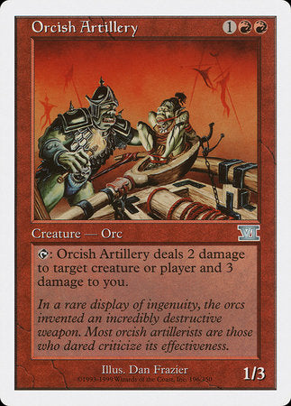 Orcish Artillery [Classic Sixth Edition] | Fandemonia Ltd
