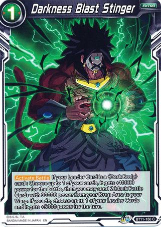 Darkness Blast Stinger [BT11-150] | Fandemonia Ltd