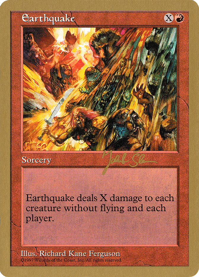 Earthquake (Jakub Slemr) [World Championship Decks 1997] | Fandemonia Ltd