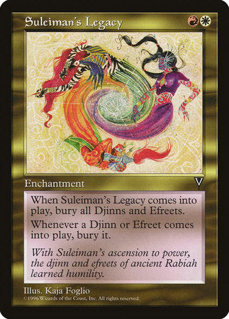 Suleiman's Legacy [Visions] | Fandemonia Ltd