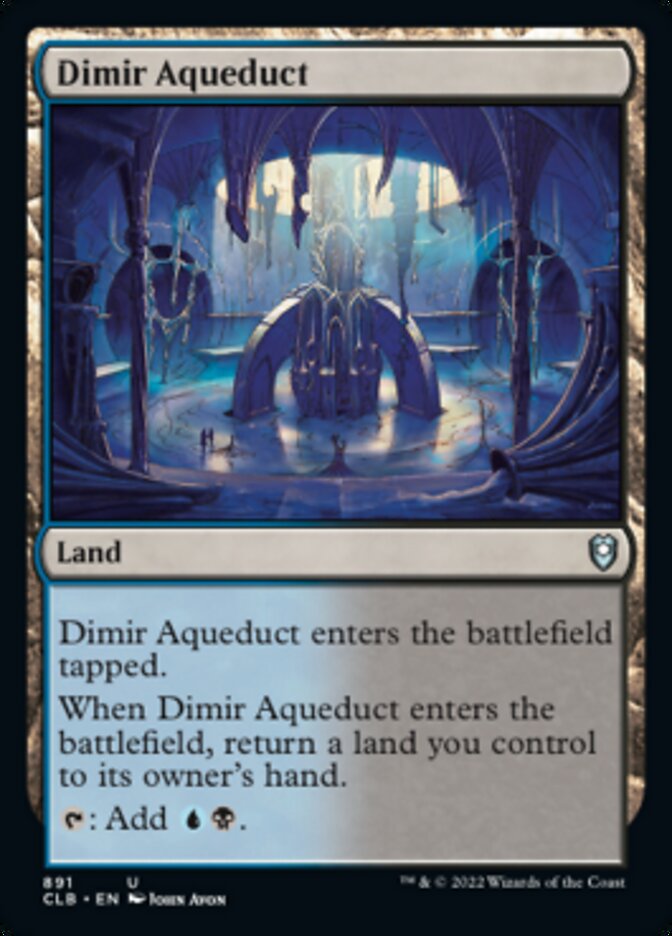 Dimir Aqueduct [Commander Legends: Battle for Baldur's Gate] | Fandemonia Ltd