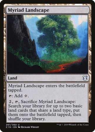 Myriad Landscape [Commander 2019] | Fandemonia Ltd