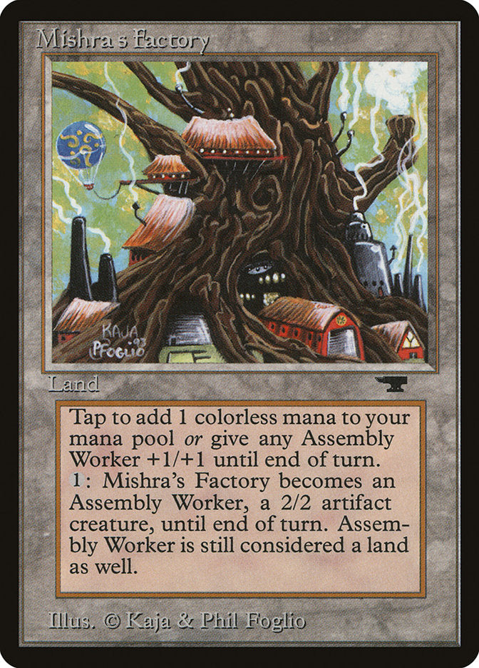 Mishra's Factory (Light Green Background) [Antiquities] | Fandemonia Ltd