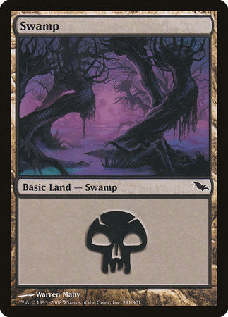 Swamp (291) [Shadowmoor] | Fandemonia Ltd