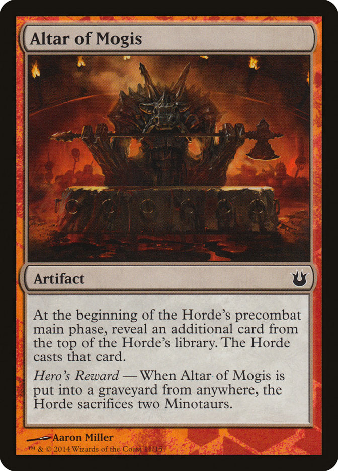 Altar of Mogis [Hero's Path Promos] | Fandemonia Ltd