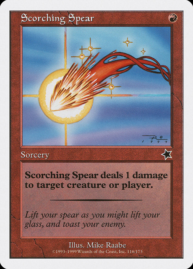Scorching Spear [Starter 1999] | Fandemonia Ltd