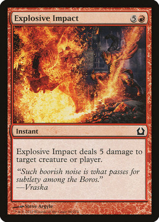 Explosive Impact [Return to Ravnica] | Fandemonia Ltd