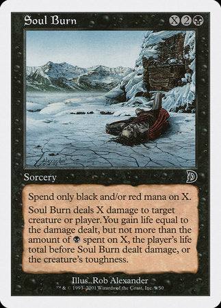 Soul Burn [Deckmasters] | Fandemonia Ltd