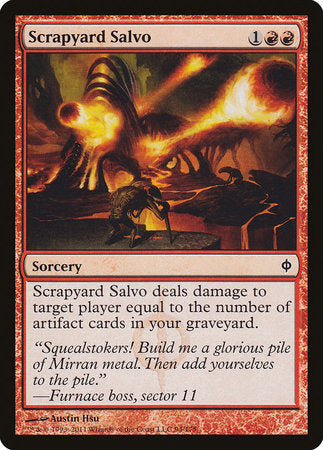 Scrapyard Salvo [New Phyrexia] | Fandemonia Ltd