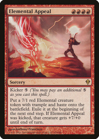Elemental Appeal [Zendikar] | Fandemonia Ltd
