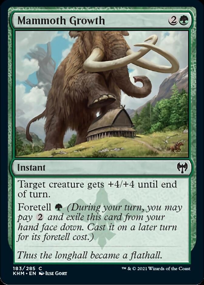 Mammoth Growth [Kaldheim] | Fandemonia Ltd
