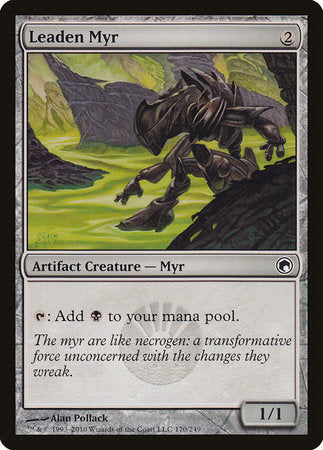 Leaden Myr [Scars of Mirrodin] | Fandemonia Ltd