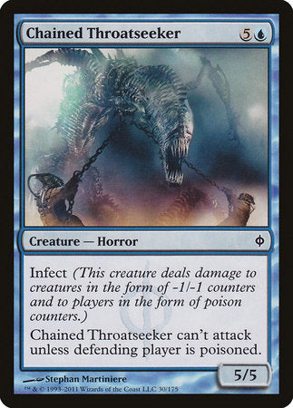 Chained Throatseeker [New Phyrexia] | Fandemonia Ltd