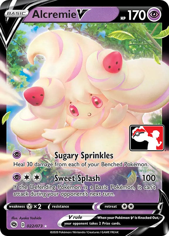 Alcremie V (22/73) [Prize Pack Series One] | Fandemonia Ltd